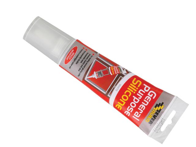 Everbuild - Easi-Squeeze Silicone Clear 80ml Silicone Sealants | Snape & Sons