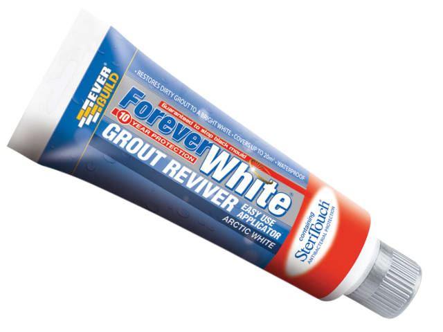 Everbuild - Forever White Grout Reviver 200ml Tile Adhesive & Grouts | Snape & Sons