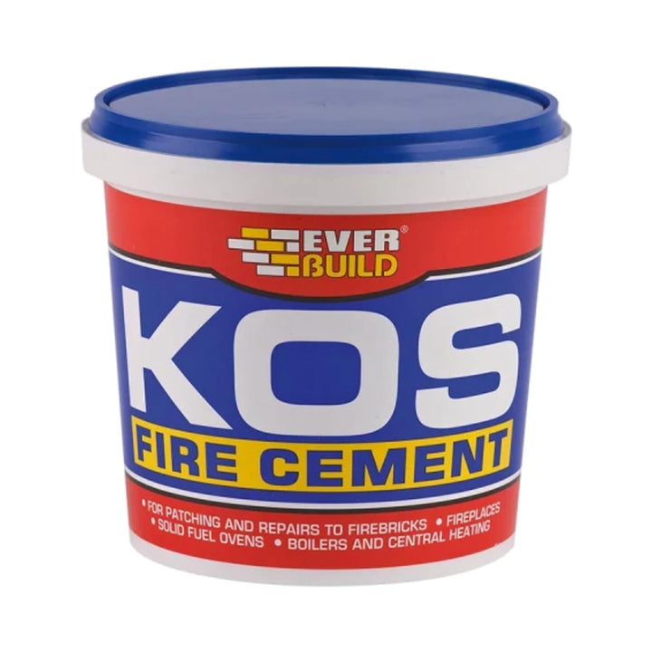 Everbuild Kos Fire Cement Black 500g Fire Cement | Snape & Sons