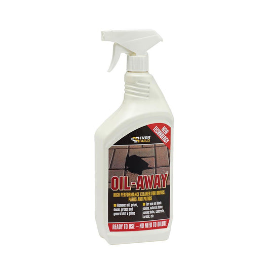 Everbuild - Oil Away Spray 1L Driveway Cleaners | Snape & Sons