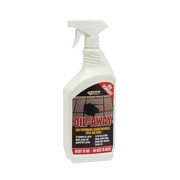 Everbuild - Oil Away Spray 1L Driveway Cleaners | Snape & Sons