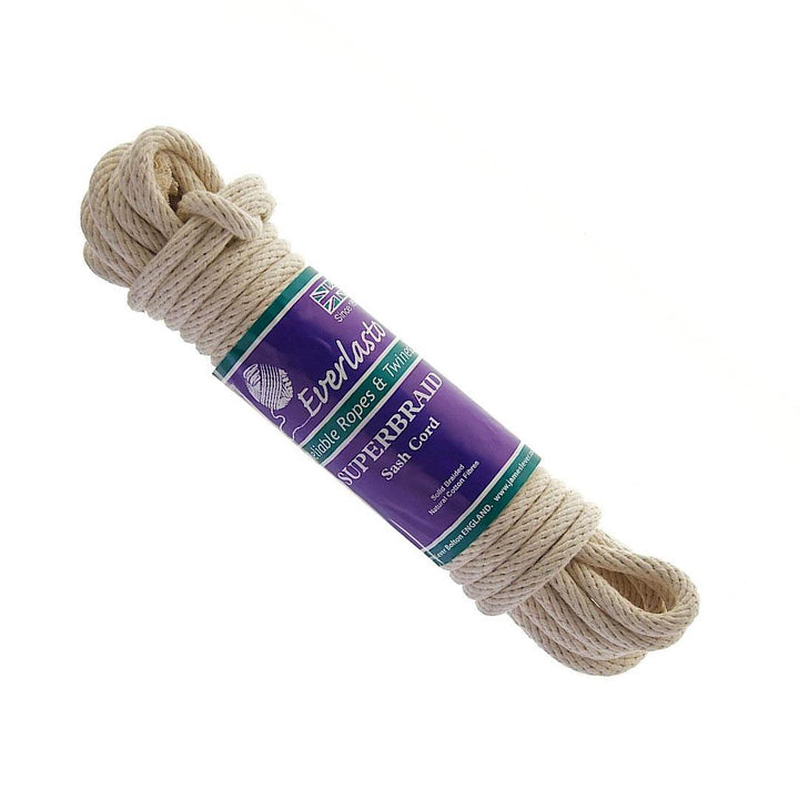 Everlasto - 10m No.2 Waxed Blue Wrapper Sash Cord Washing Lines | Snape & Sons