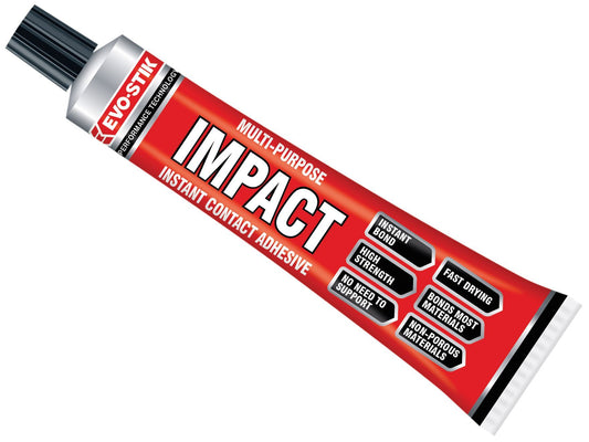 Evo-Stik - Impact Adhesive - 30g Tube Contact Adhesives | Snape & Sons