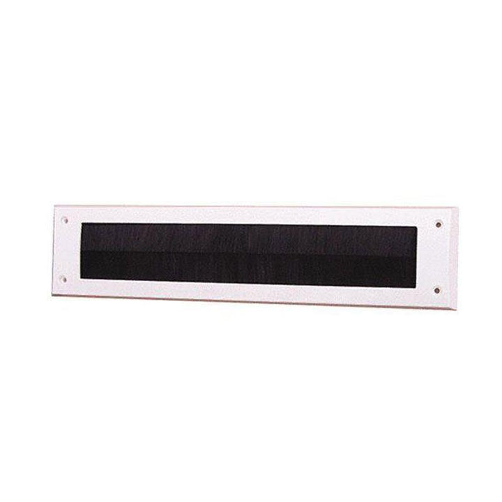 Exitex - Internal Letter plate Brush Seal White Draught Proofing | Snape & Sons