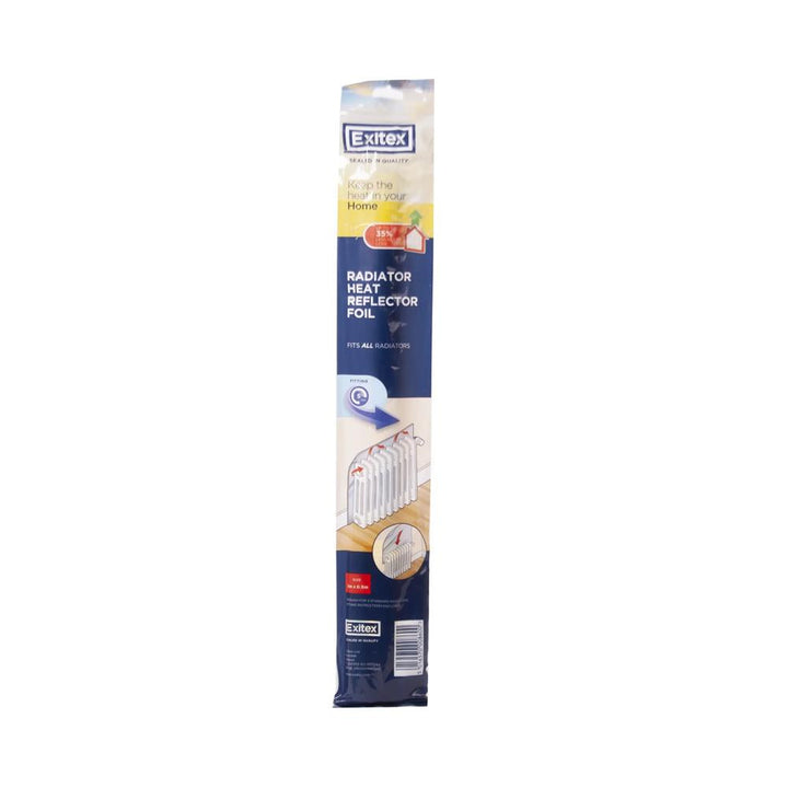 Exitex - Radiator Heat Reflecting Foil 50cm x 5m Frost Proofing | Snape & Sons