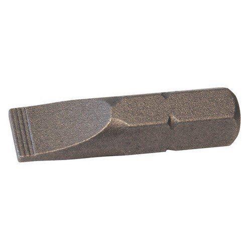 Faithfull Tools - 5mm Titanium Slotted Insert Bits x 25mm Screwdriver Bits | Snape & Sons
