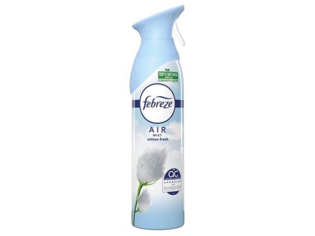 Febreze - Air Mist Freshener Cotton Fresh 300ml Air Fresheners | Snape & Sons