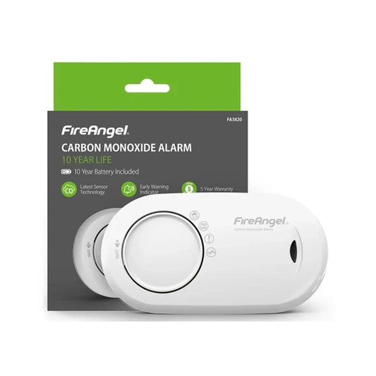 Fire Angel - 10 Year CO Alarm Sealed Battery Carbon Monoxide Alarms | Snape & Sons