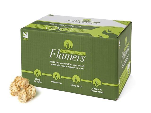 Flamers - Natural Firelighters Bulk Box x200 Firelighters | Snape & Sons