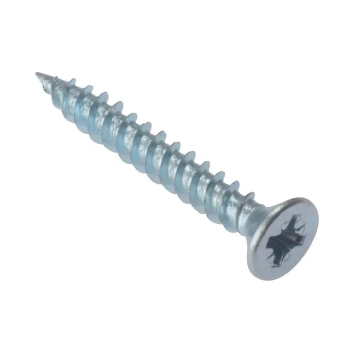 Forgefix - 3.5mm x 30mm General-Purpose Countersunk Twin Thread Screw Box 200 Screws | Snape & Sons