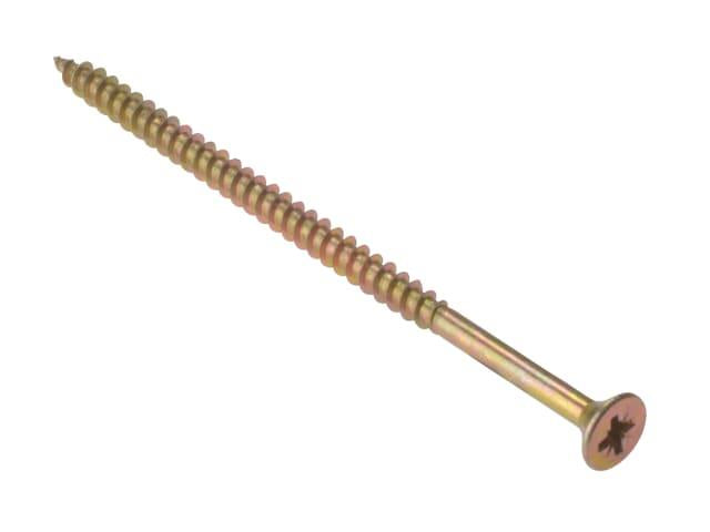 Forgefix - General Purpose Pozi Screw CSK TT ZP 4in x 12 Box 100 Screws | Snape & Sons