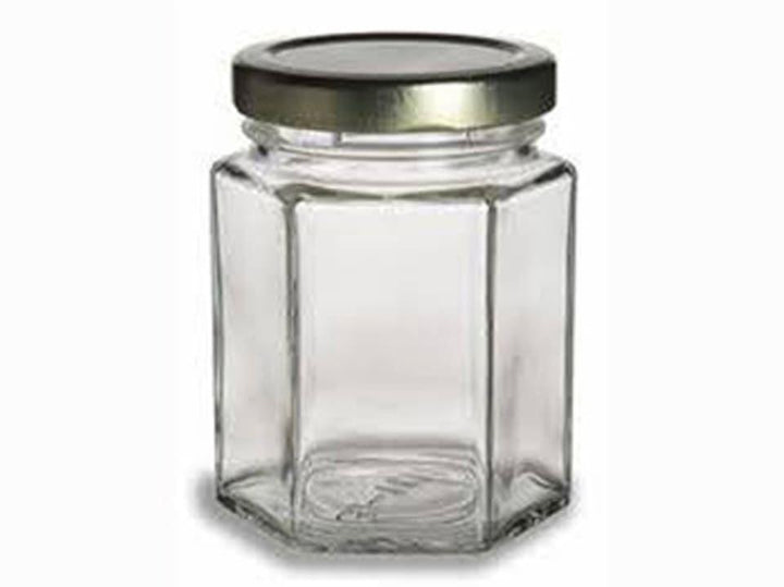 Freeman - Hexagon Jar 12oz Jam Jars | Snape & Sons