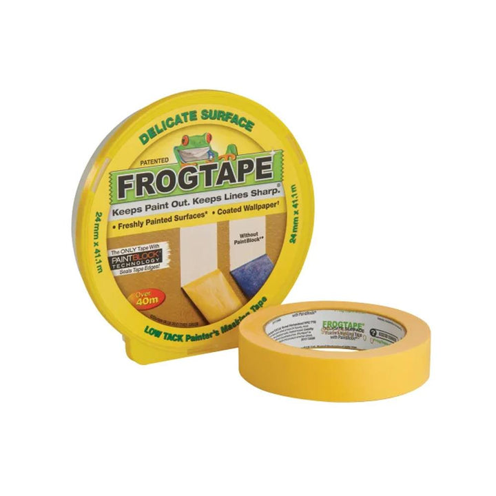Frog Tape - Delicate Surface Low Tack Masking Tape 24mm x 41.1m Masking Tape | Snape & Sons