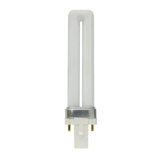 GE - 9W G23 CFL Lamp 'S' Type Fluorescent Bulbs | Snape & Sons