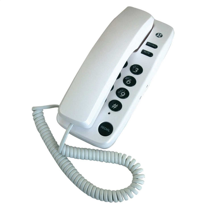 Geemarc - Marbella Telephone White Corded Sorrento Telephones | Snape & Sons