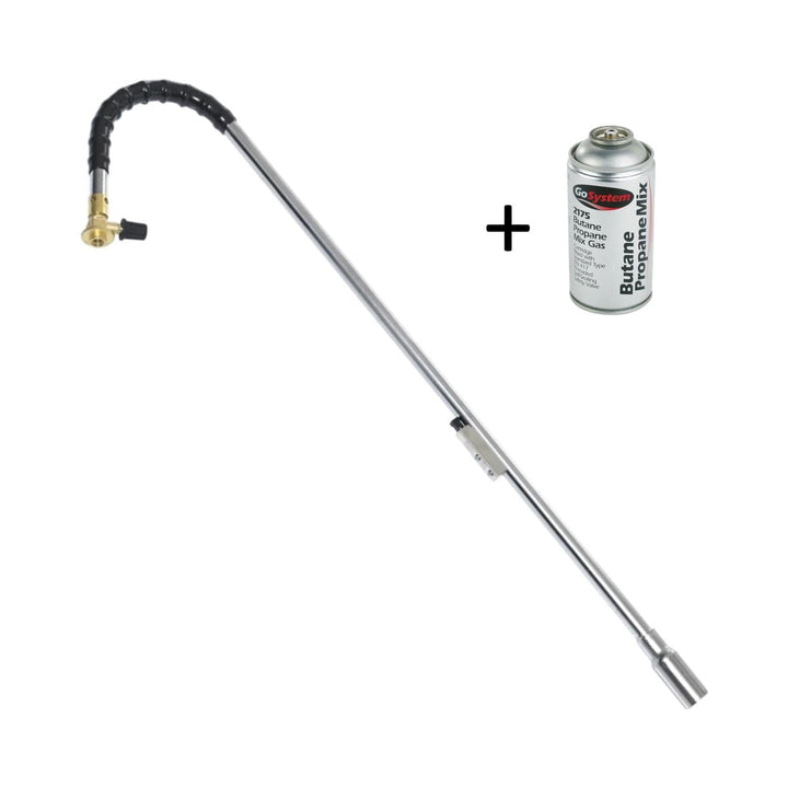 Go System - Weed Burner Wand + FREE Gas Cartridge Weedkillers | Snape & Sons