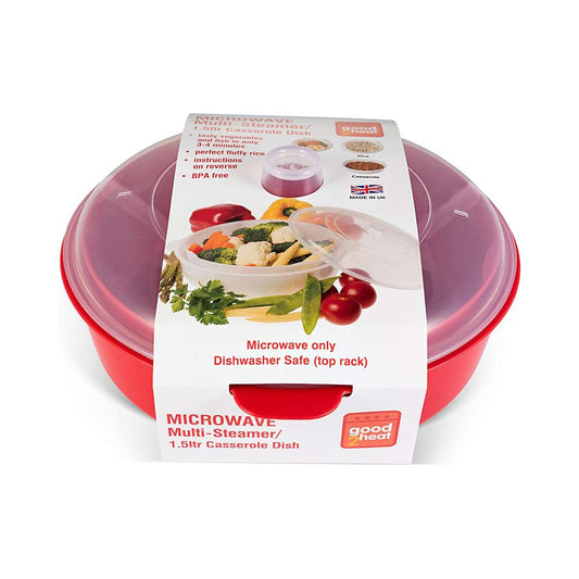 Microwave Dishes with Lids - 3 Pack