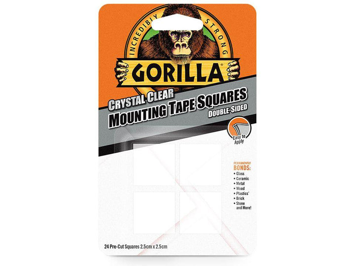 Gorilla - Double Sided Mounting Squares Double Sided Tape | Snape & Sons