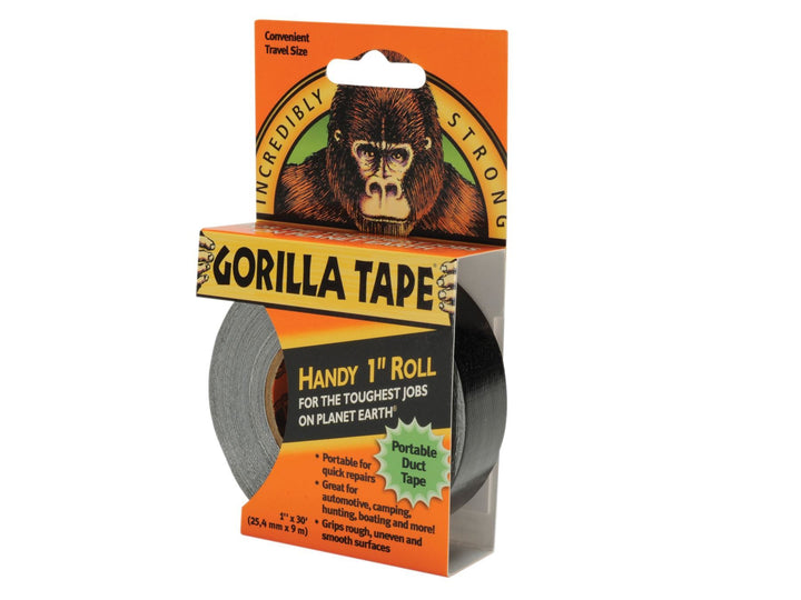 Gorilla - Gorilla Tape Handy Roll 25mm x 9m Repair Tape | Snape & Sons