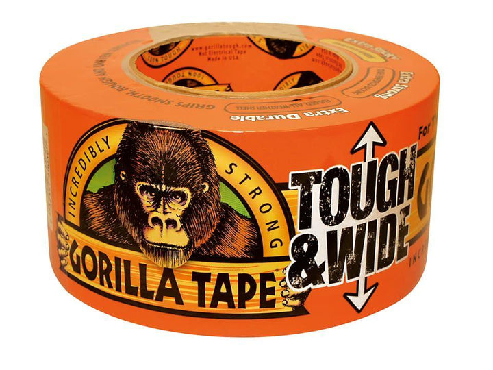 Gorilla - Tough & Wide Gorilla Tape 73mm x 27m Repair Tape | Snape & Sons