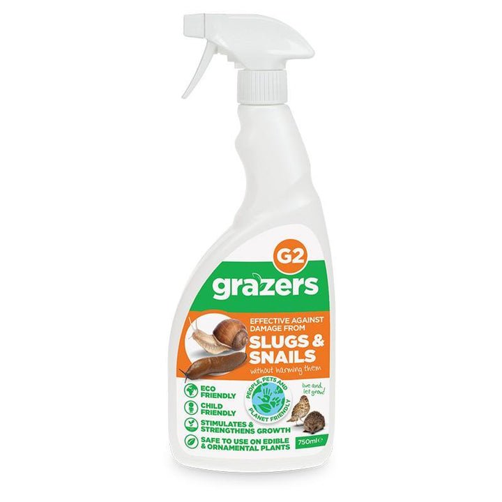 Grazers - G2 Slug & Snail Spray 750ml Slug Control | Snape & Sons