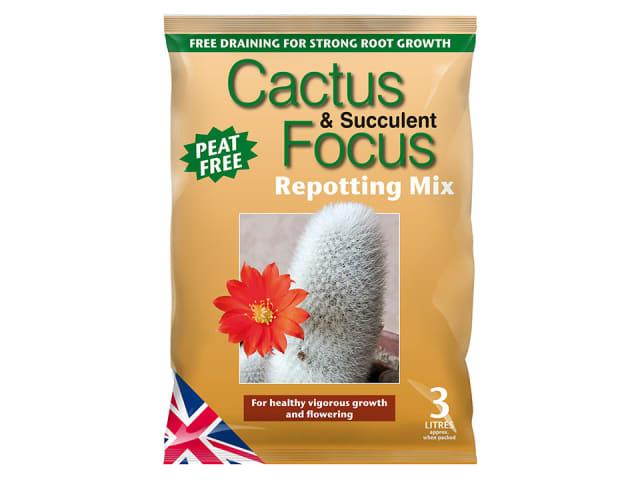 Growth - Cactus Repotting Mix 3L Compost | Snape & Sons
