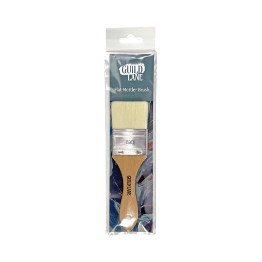 Guild Lane Flat Mottler Brush 50mm Paint Brushes | Snape & Sons