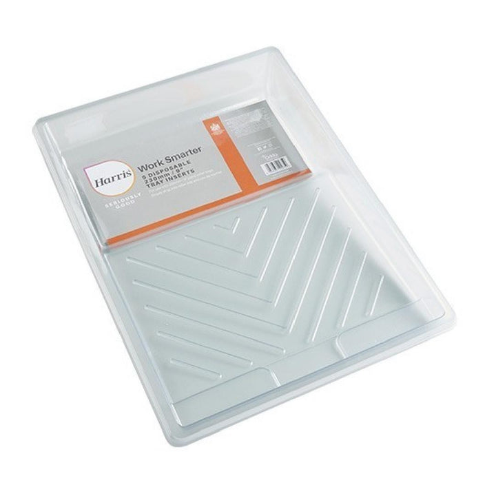 Harris Brushes - Seriously Good 9in Paint Tray Liners x5 Paint Rollers | Snape & Sons