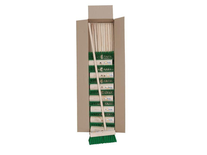 Hills Brush - Stiff PVC Yard Broom Brooms | Snape & Sons