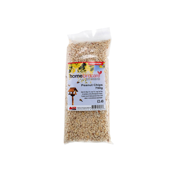 Home Birdcare - Kibbled Peanuts Chips 750g Bird Peanuts | Snape & Sons