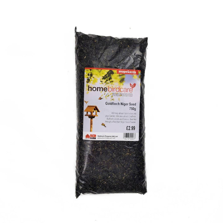 Home Birdcare - Niger Thistle Seed 750g Bird Feed Straights | Snape & Sons