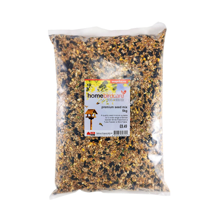 Home Birdcare - Premium 11 Seed Mix 5kg Bird Seed Mixes | Snape & Sons