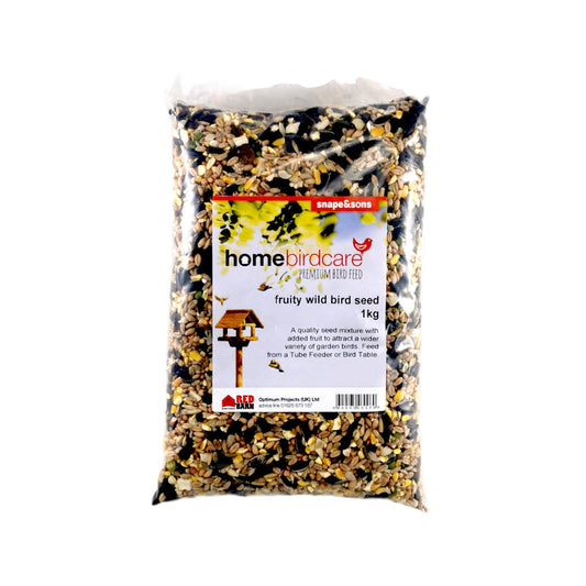 Home Birdcare - Ultimate Fruity 13 Seed Mix 1kg Bird Seed Mixes | Snape & Sons