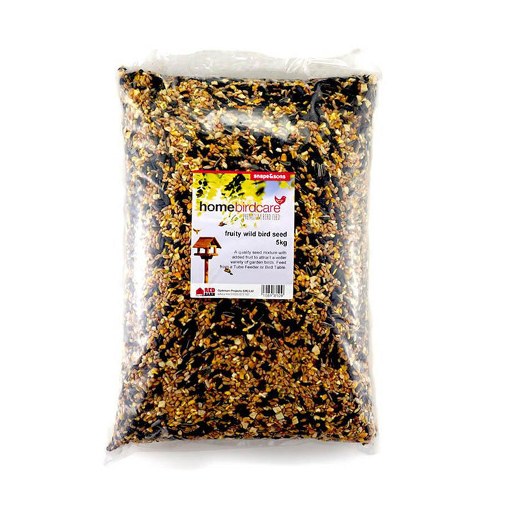Home Birdcare - Ultimate Fruity 13 Seed Mix 5kg Bird Seed Mixes | Snape & Sons