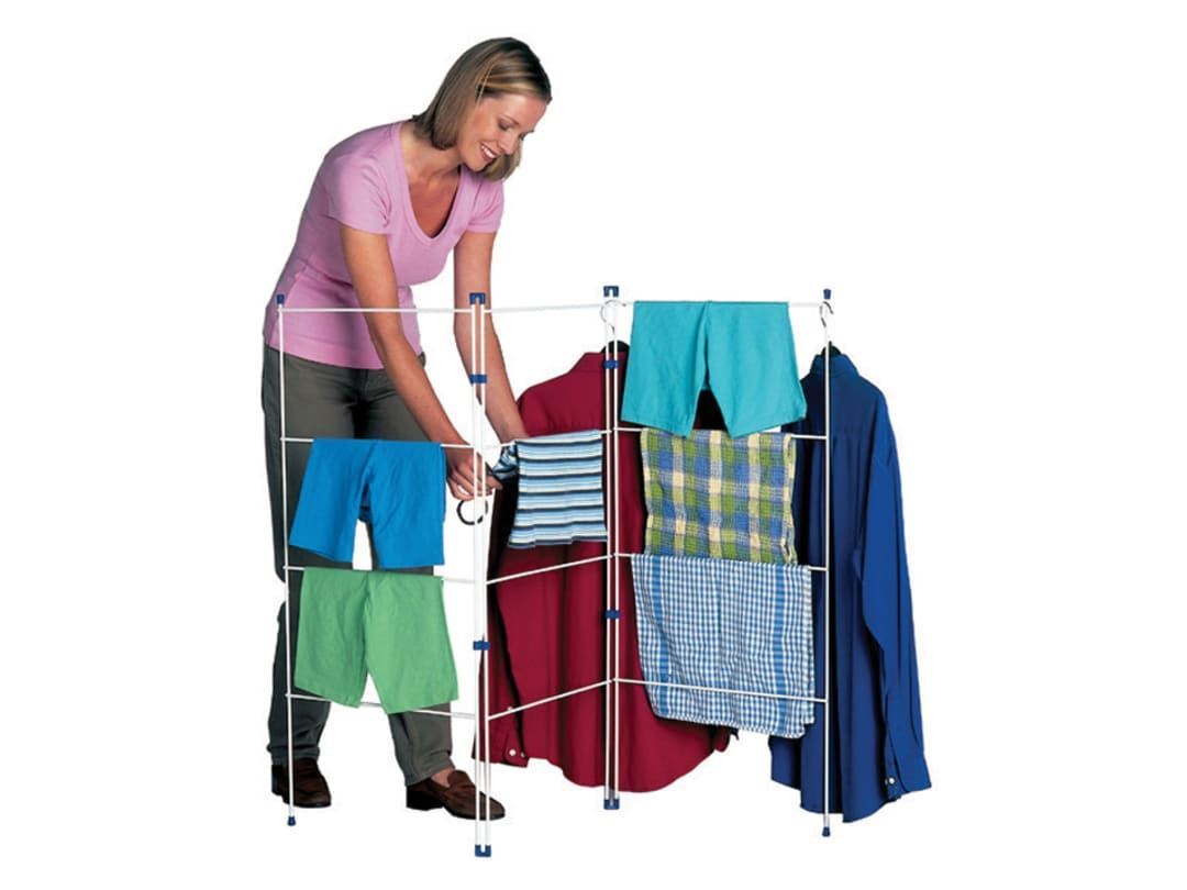Home Hardware - 3 Fold Clothes Horse Clothes Airers | Snape & Sons