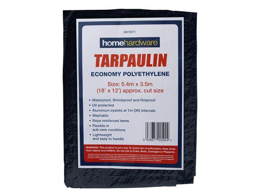 Home Hardware - Economy Tarpaulin 12ft x 19ft Tarpaulins | Snape & Sons