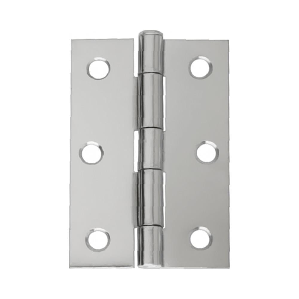 Home Hardware - Polished Steel 75mm Butt Hinges Butt Hinges | Snape & Sons