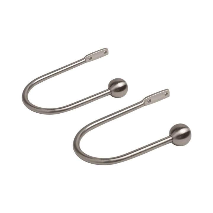 Home Hardware - Pristine Curtain Hold-Back Hooks Pair Curtain Rods | Snape & Sons
