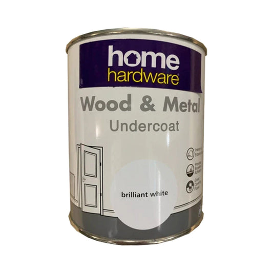 Home Hardware Wood & Metal Undercoat White 750ml Interior Wood & Metal Paints | Snape & Sons