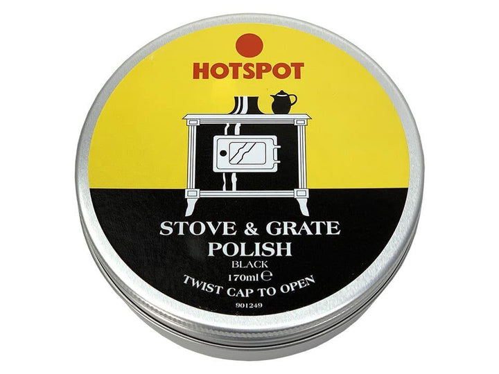Hotspot - Stove Grate Polish Black 170g Stove Paints & Polish | Snape & Sons