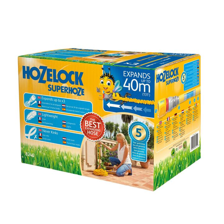 Hozelock - Hozelock Superhoze 40m Expanding Hose Set Hose | Snape & Sons