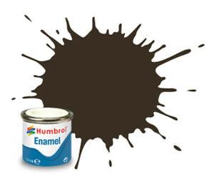 Humbrol - No.10 Service Brown Gloss Enamel Paint 50ml Enamel Paints | Snape & Sons