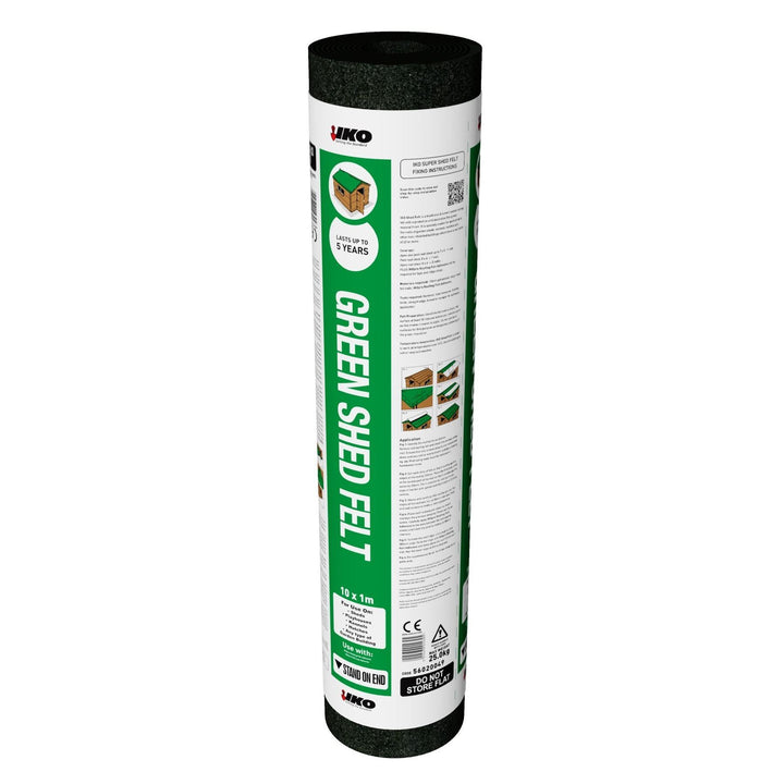 IKO - Super Green Mineral Roofing Felt x8m Roofing Felt | Snape & Sons