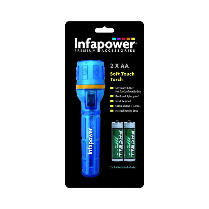 Infapower - 2xAA Soft Torch LED Torch 11Lumen Torches | Snape & Sons