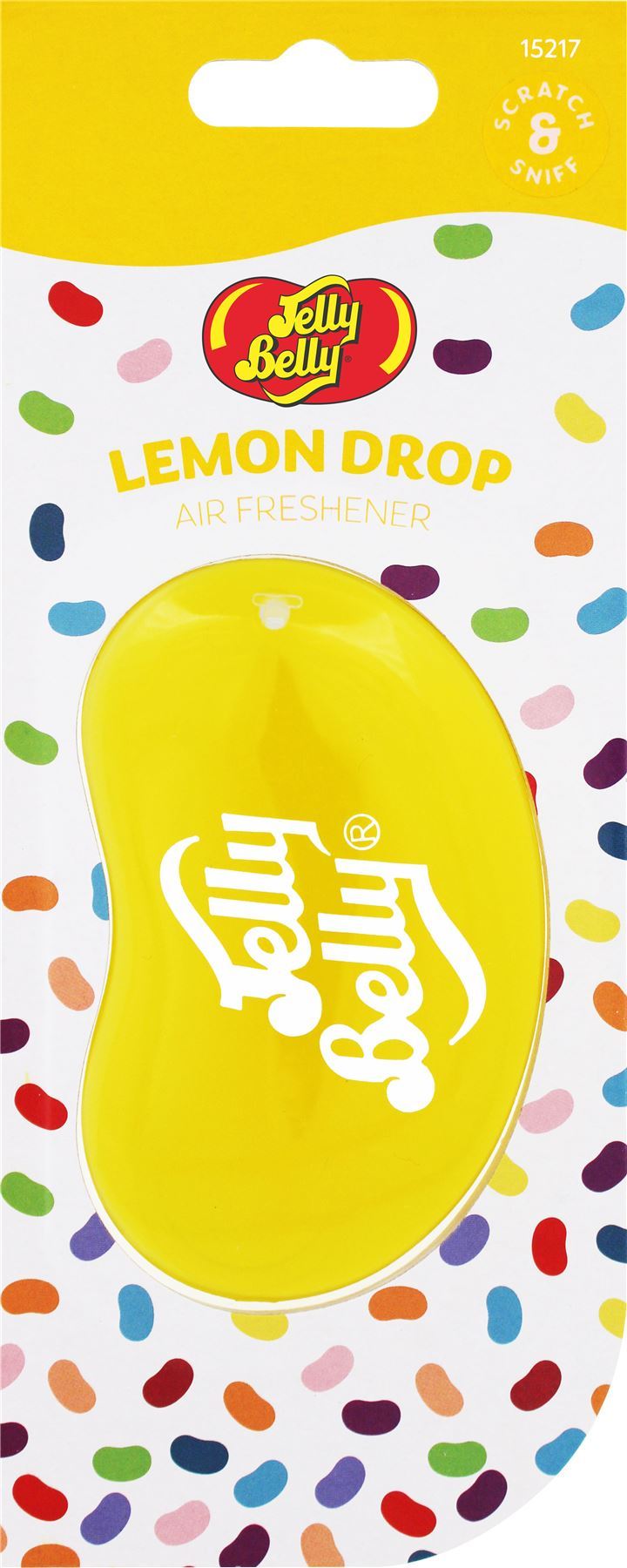 Jellybelly - Lemon Drop 3D Air Freshener Car Air Fresheners | Snape & Sons