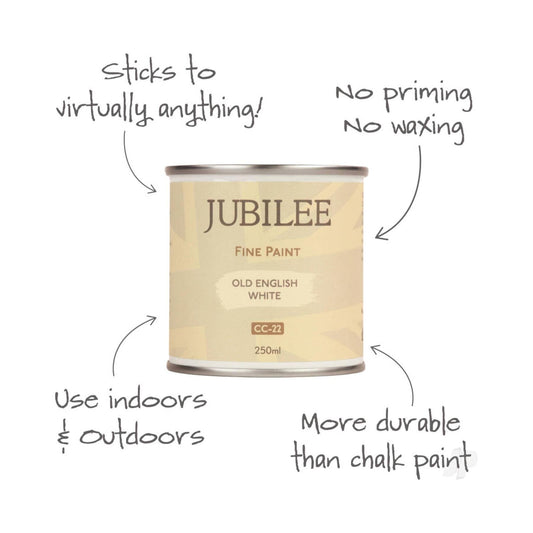 Jubilee CC-22 Fine Paint Old English White 250ml