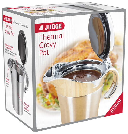Judge Cookware - Double Walled Sauce & Gravy Pot Gravy Jugs & Fat Separators | Snape & Sons