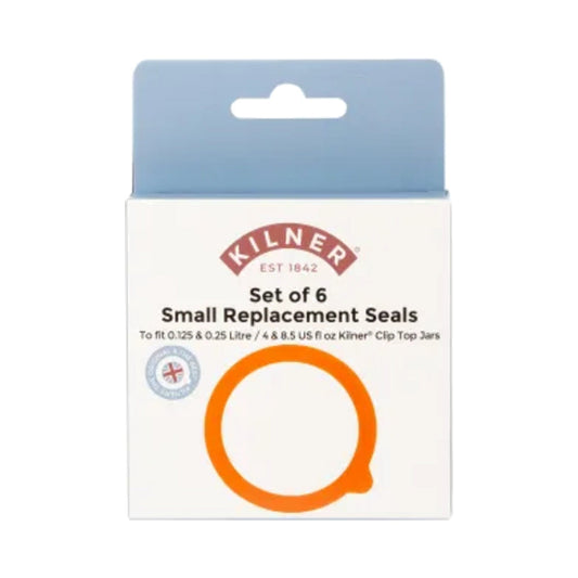 Kilner Clip Top Jar Seals Small - 6 Pack Jam Making Accessories | Snape & Sons