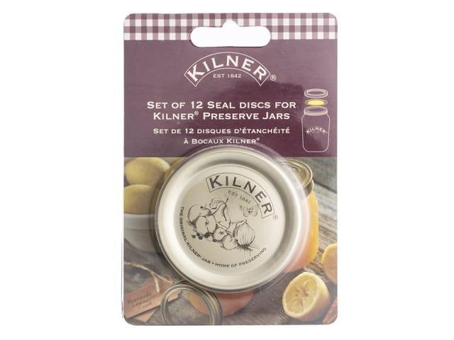 Kilner - Preserve Lid Seals x 12 Screw Top Jars | Snape & Sons