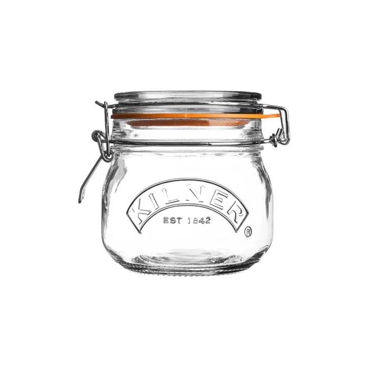 Kilner - Round Clip Top Jar 500ml Clip Top Jars | Snape & Sons